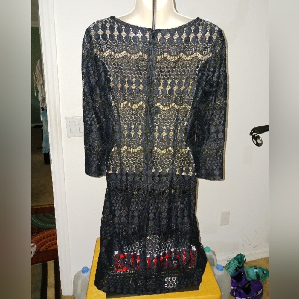 Chico's Black Lace Garment - Picture 3 of 5